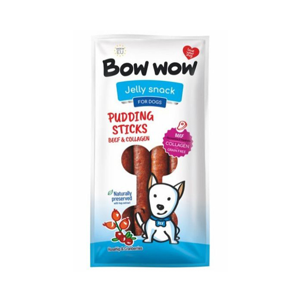 Bow Wow Pudding Stick Beef & Collagen