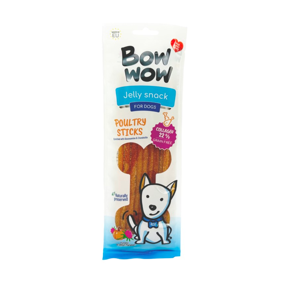 Bow Wow Poultry Strip Jelly Snack
