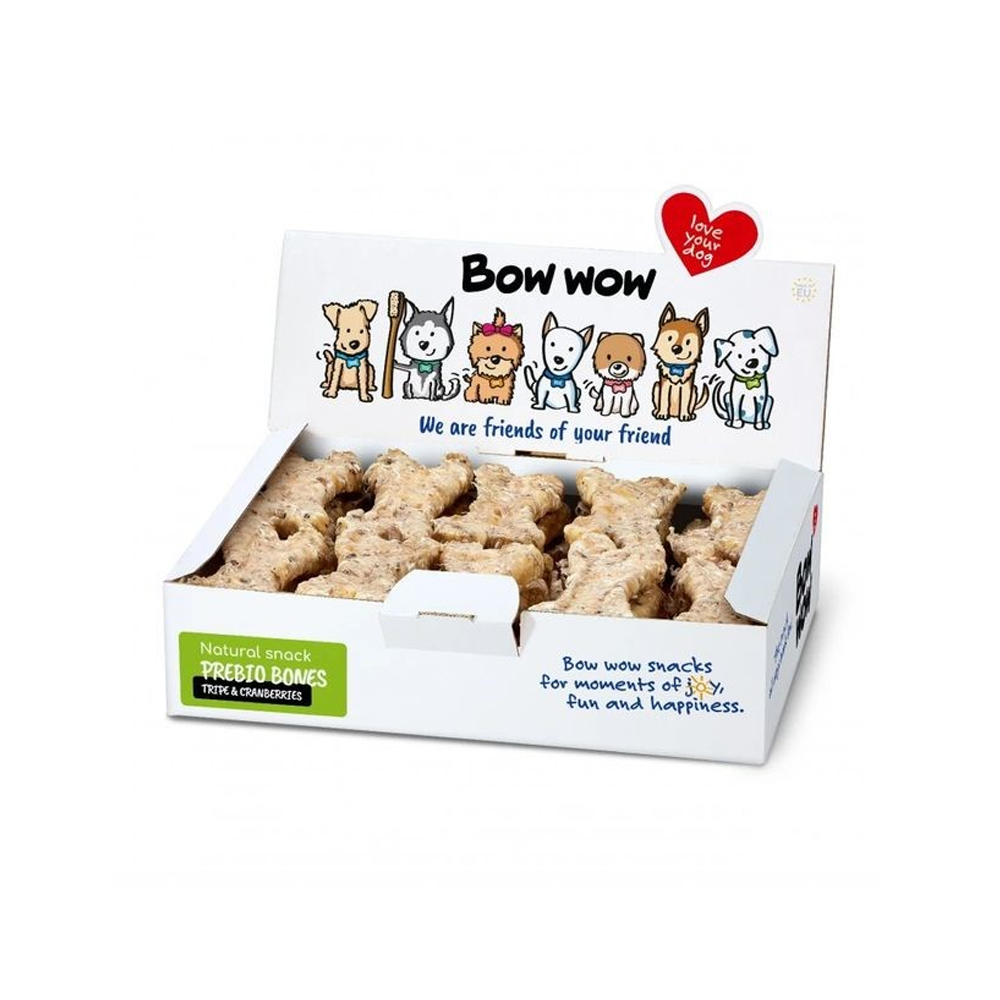 Bow Wow Bones Tripe & Cranberry 30pk