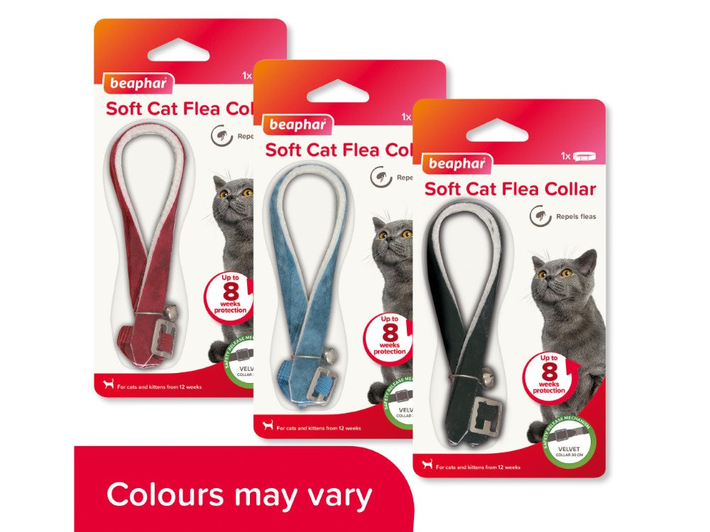 Beaphar Cat Soft Flea Collar Velvet