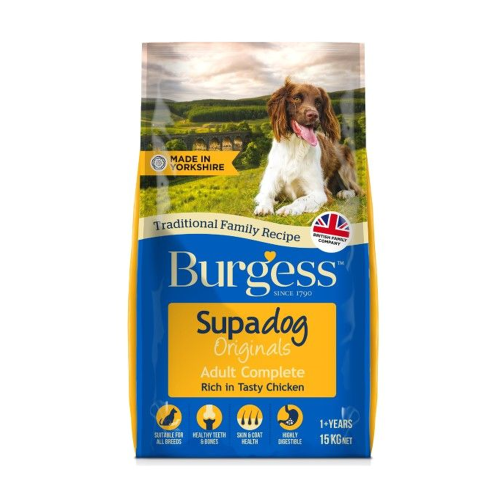 Burgess Dog Adult Chicken 12.5kg