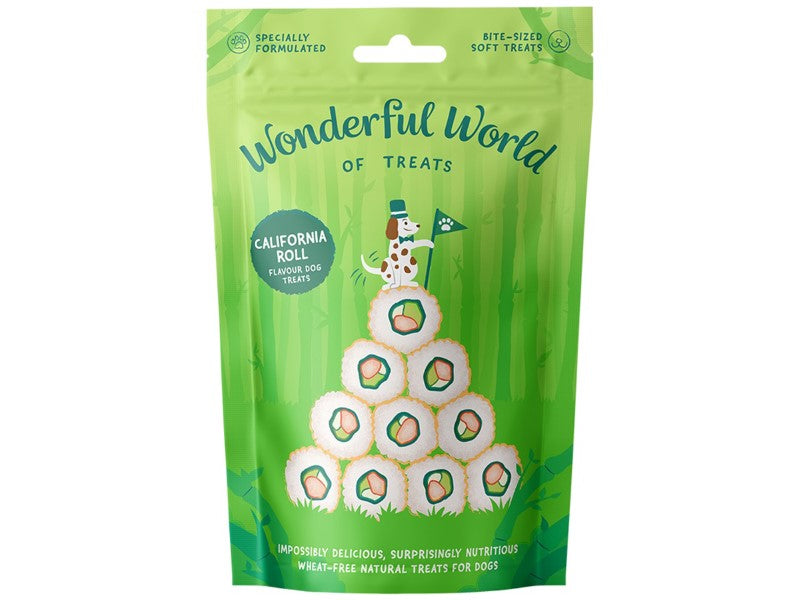 Wonderful World of Treats Sushi California Rolls 50g