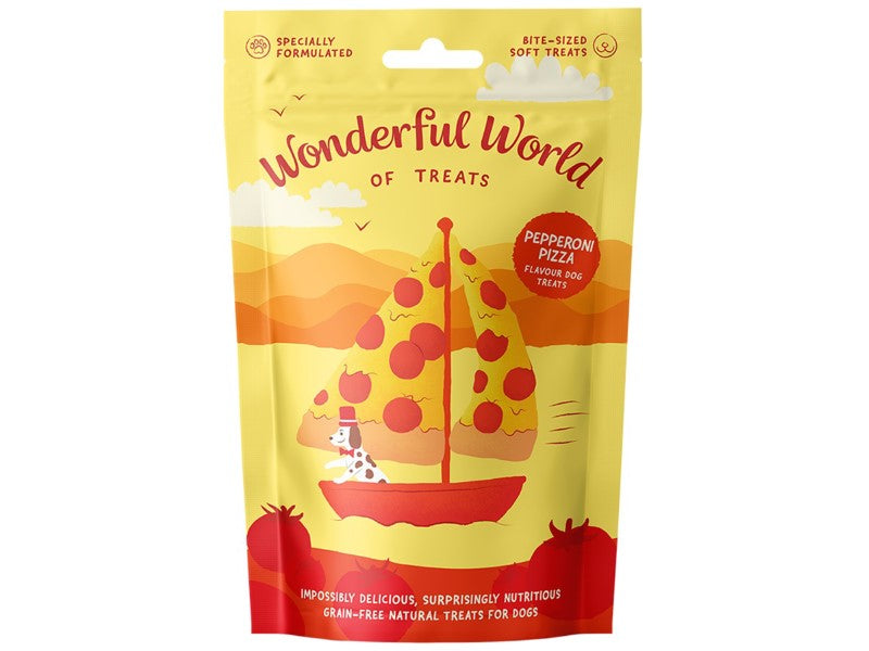 Wonderful World of Treats Pizza Pepperoni 50g