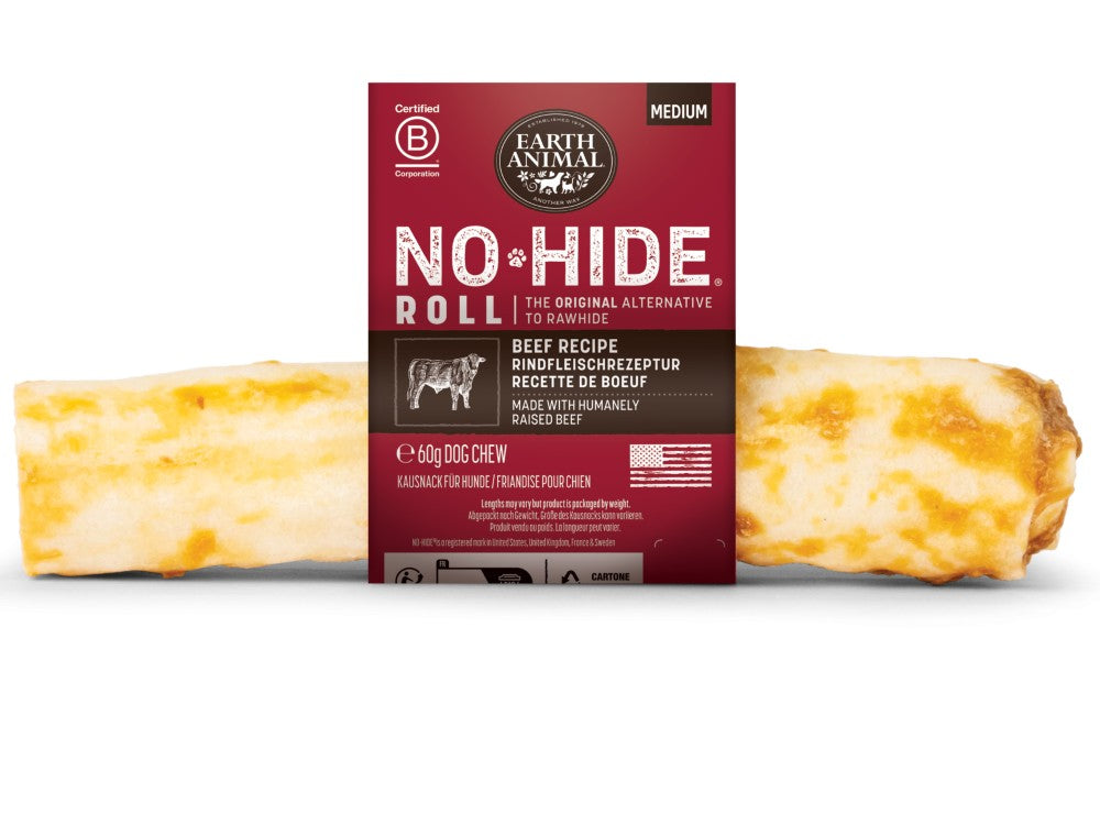 Earth Animal Hide Beef Chew Medium 7"