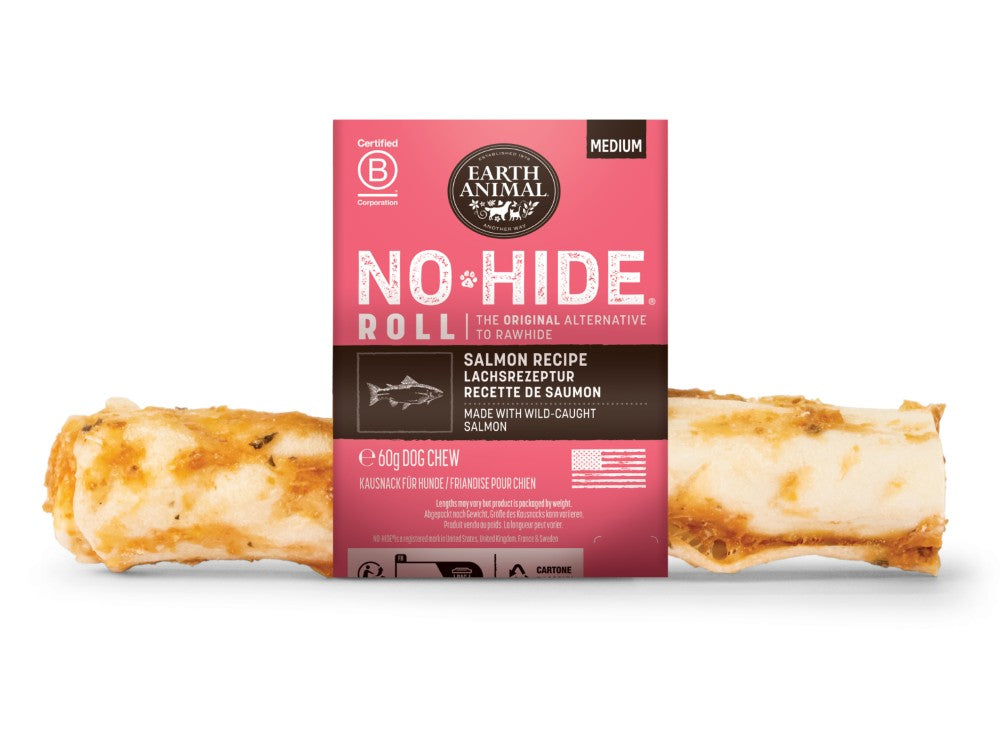 Earth Animal No Hide Salmon Chew Medium 7"