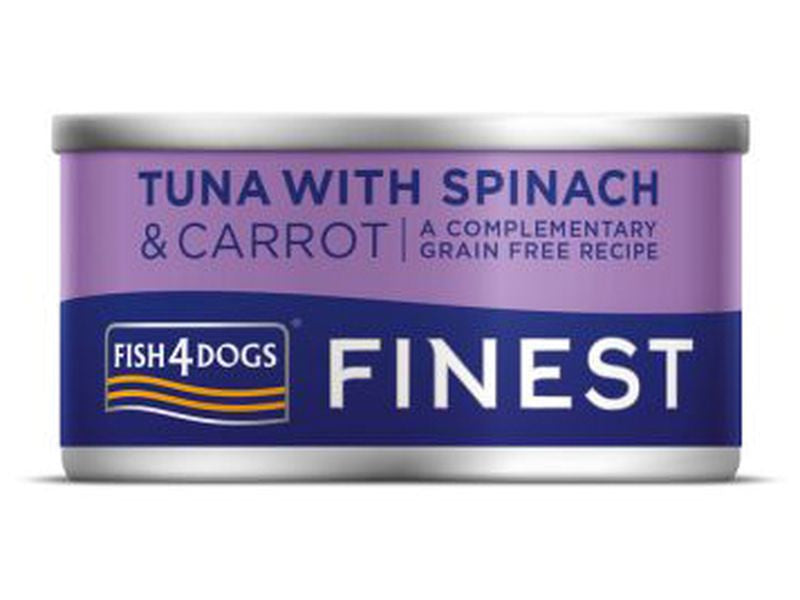 Fish4Dogs Tuna & Carrot Tin 85g
