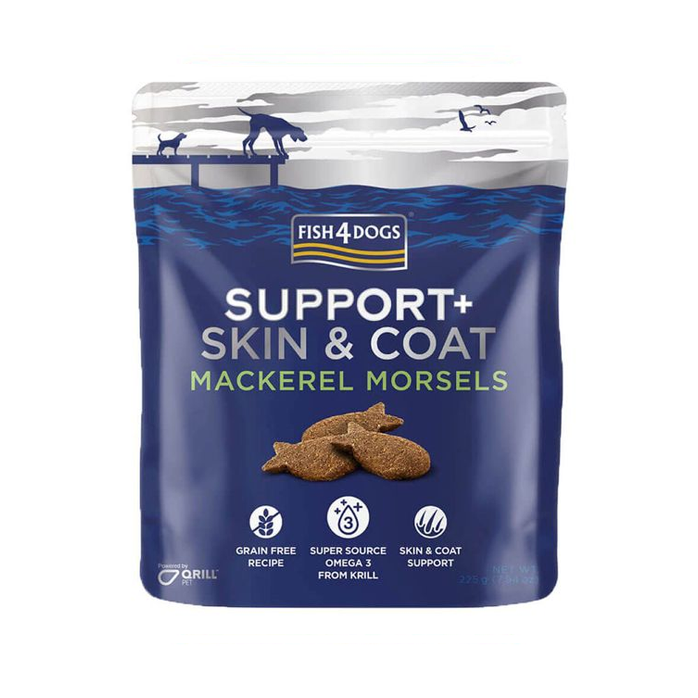 Fish4Dogs Skin & Coat Mackerel Morsels 225g
