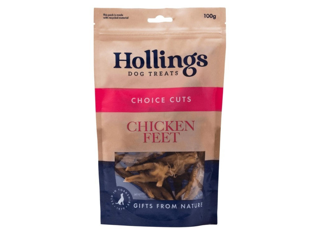 Hollings Chicken Feet 100g