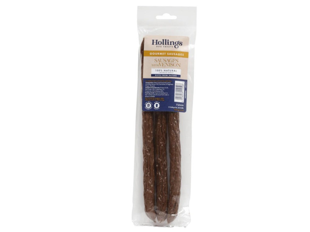 Hollings Sausage with Vension 3pk