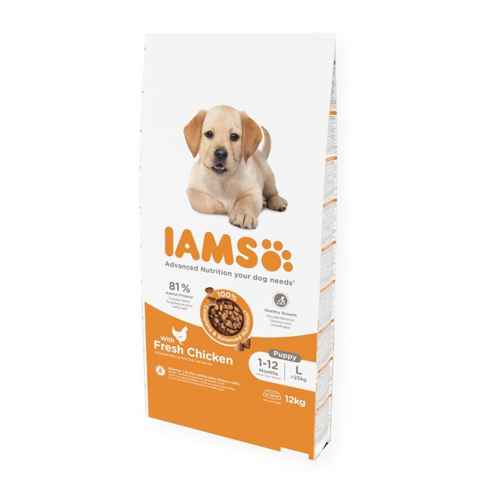 IAMS Dog Puppy Large Chicken 12kg