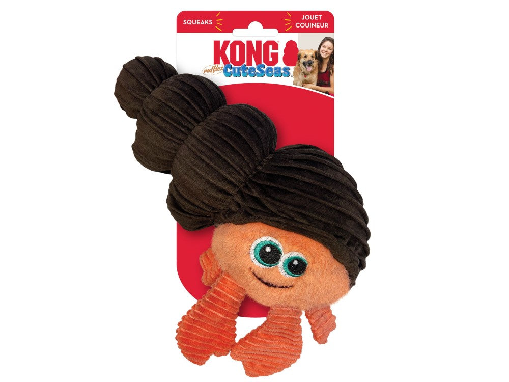 Kong CuteSeas Rufflez Hermit Crab Small