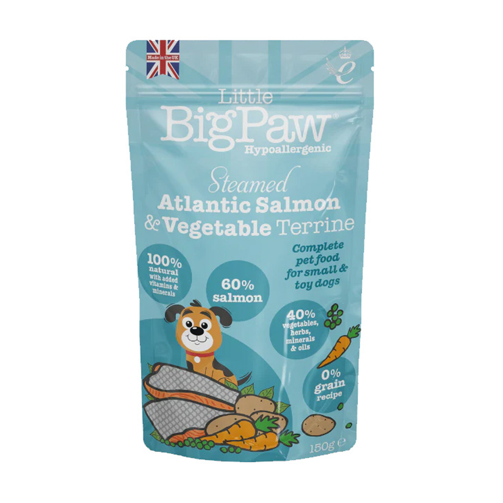 Little Big Paw Salmon Pouch 150g
