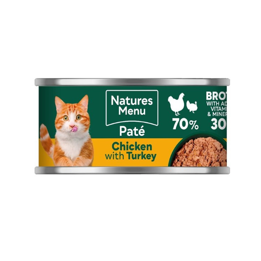 Natures Menu Cat Chicken & Turkey Tin 85g