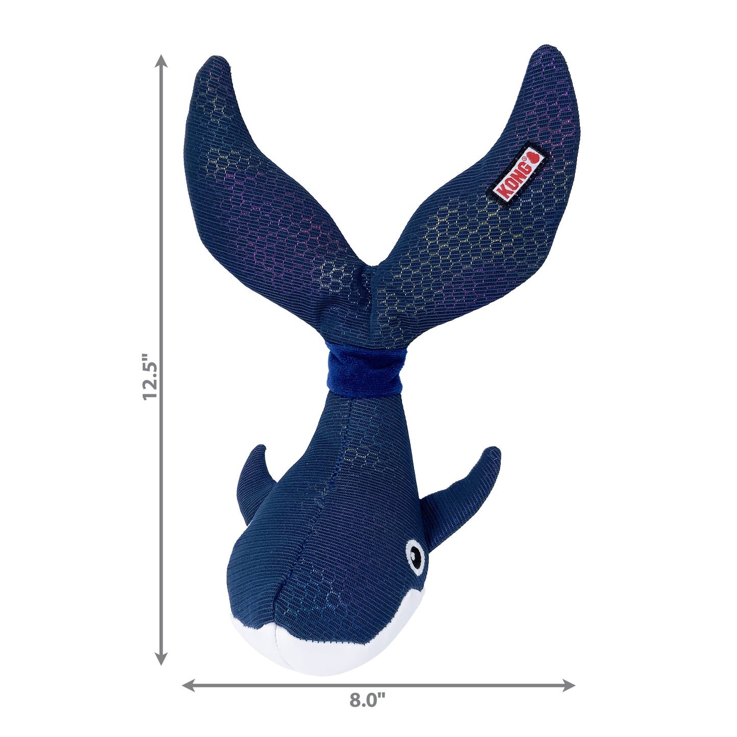 KONG Shakers Shimmy Whale M