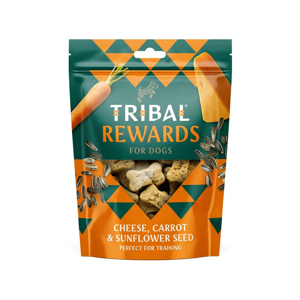 Tribal Baked Treats Cheese, Carrot & Sunflower Seed 125g