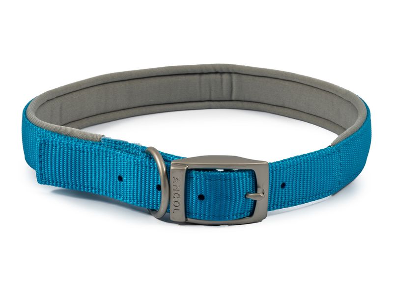 Viva Padded Nylon Collar Blue 26" S8