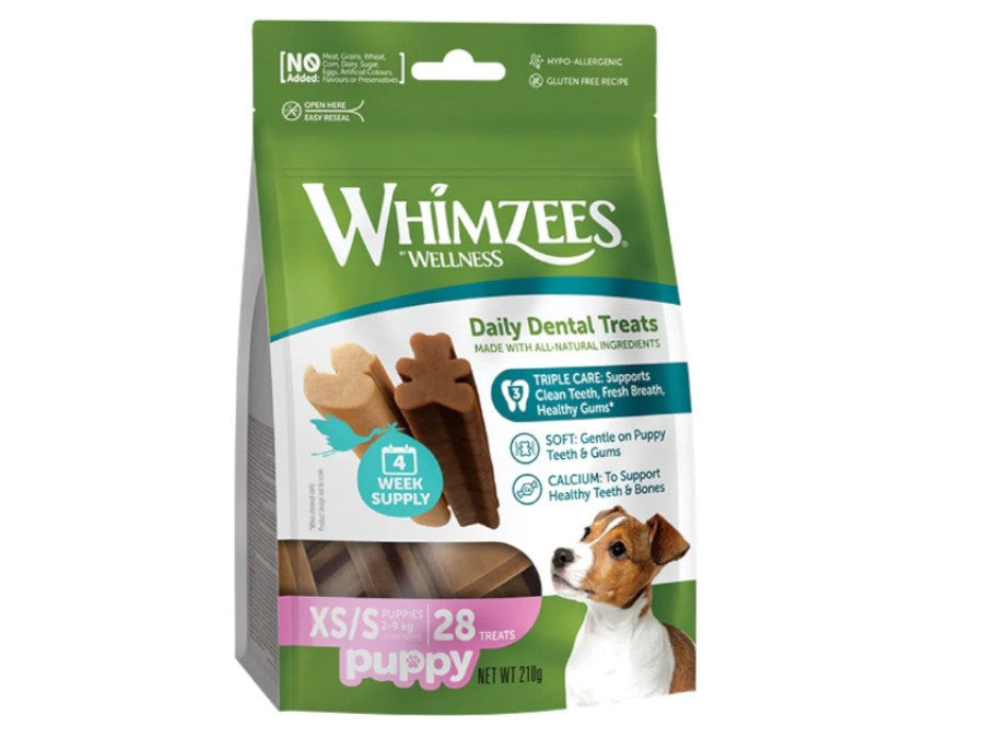 Whimzees Puppy Xs/s 28 Pack