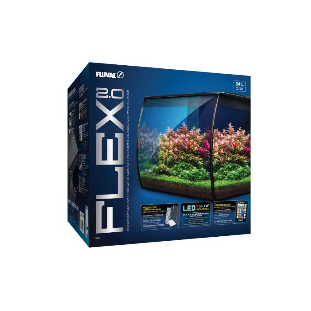 Fluval Flex 2.0 Aquarium 34L