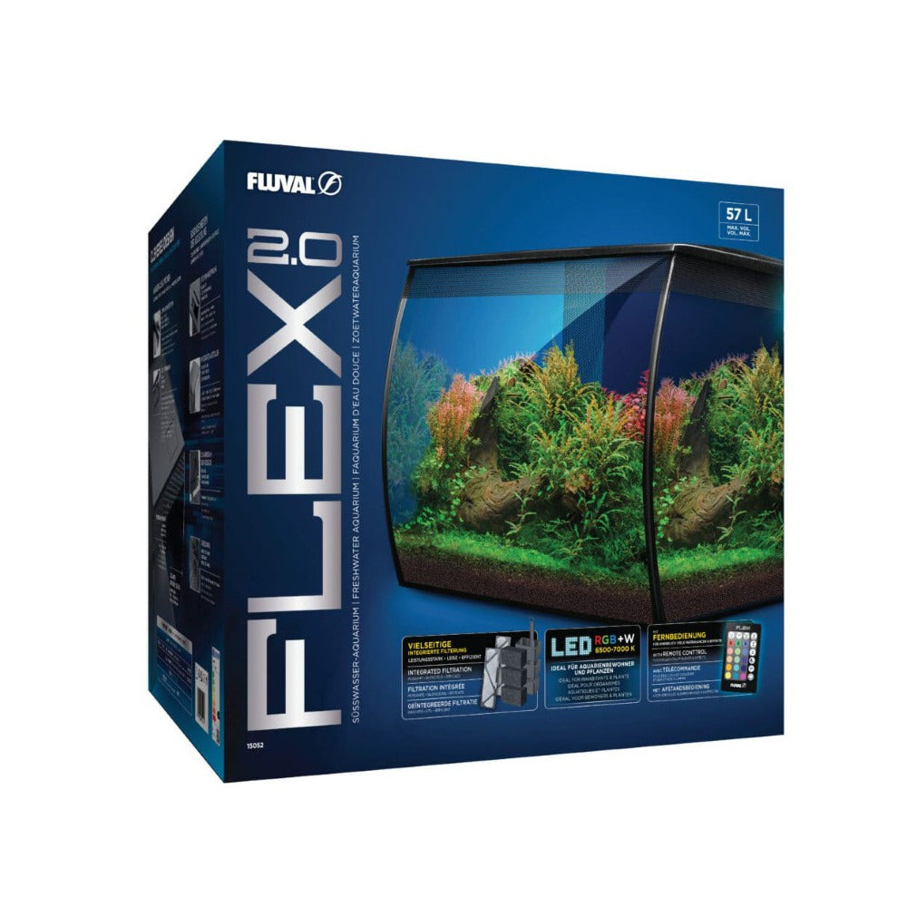 Fluval Flex 2.0 Aquarium 57L
