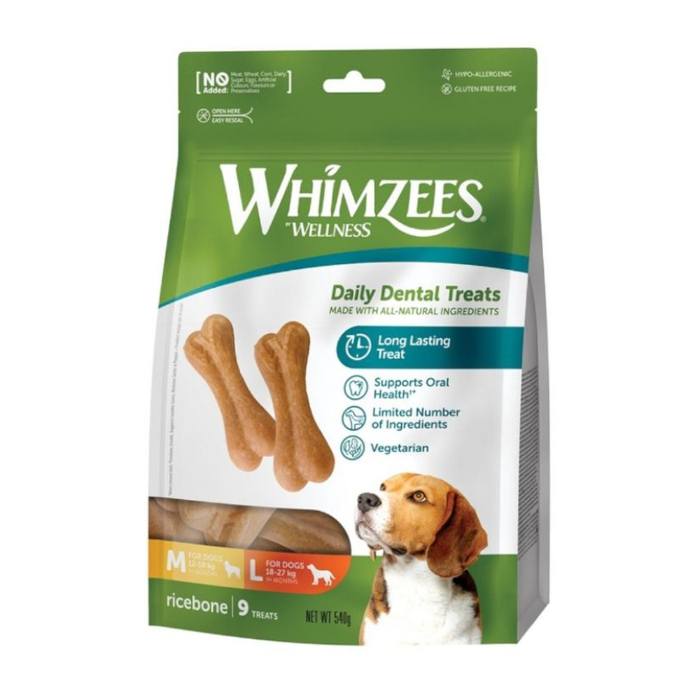 Whimzees Rice Bone 9pk