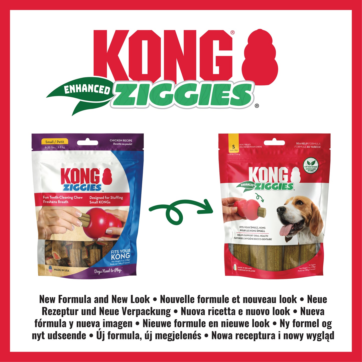 KONG Ziggies Enhanced S 198g
