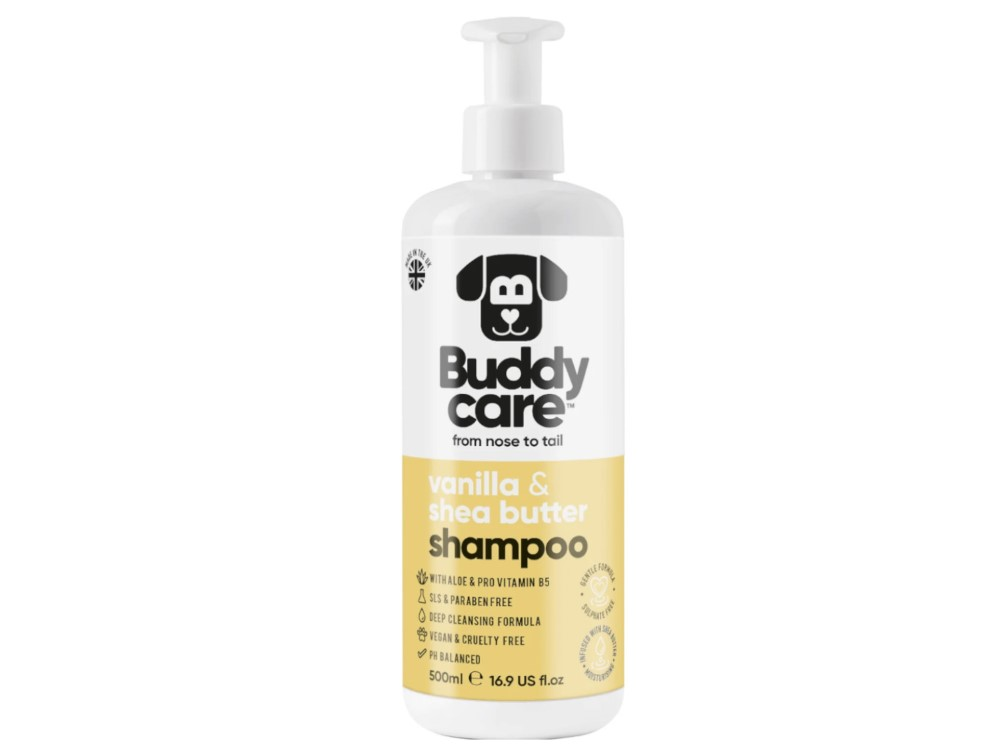 Buddycare Vanilla & Shea Shampoo 500ml
