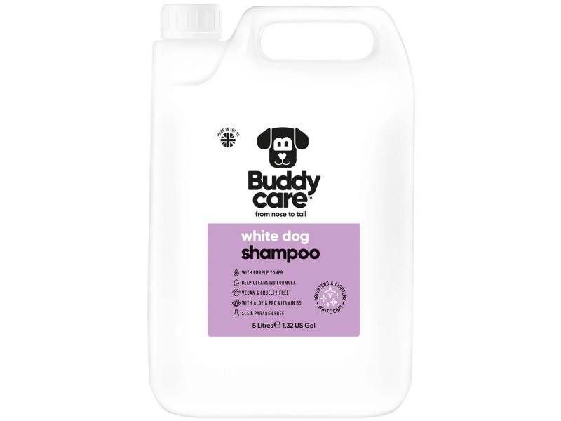 Buddycare White Dog Shampoo 500ml