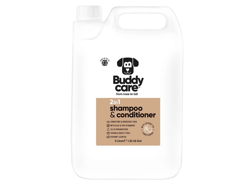 Buddycare 2in1 Shampoo & Conditioner 5L