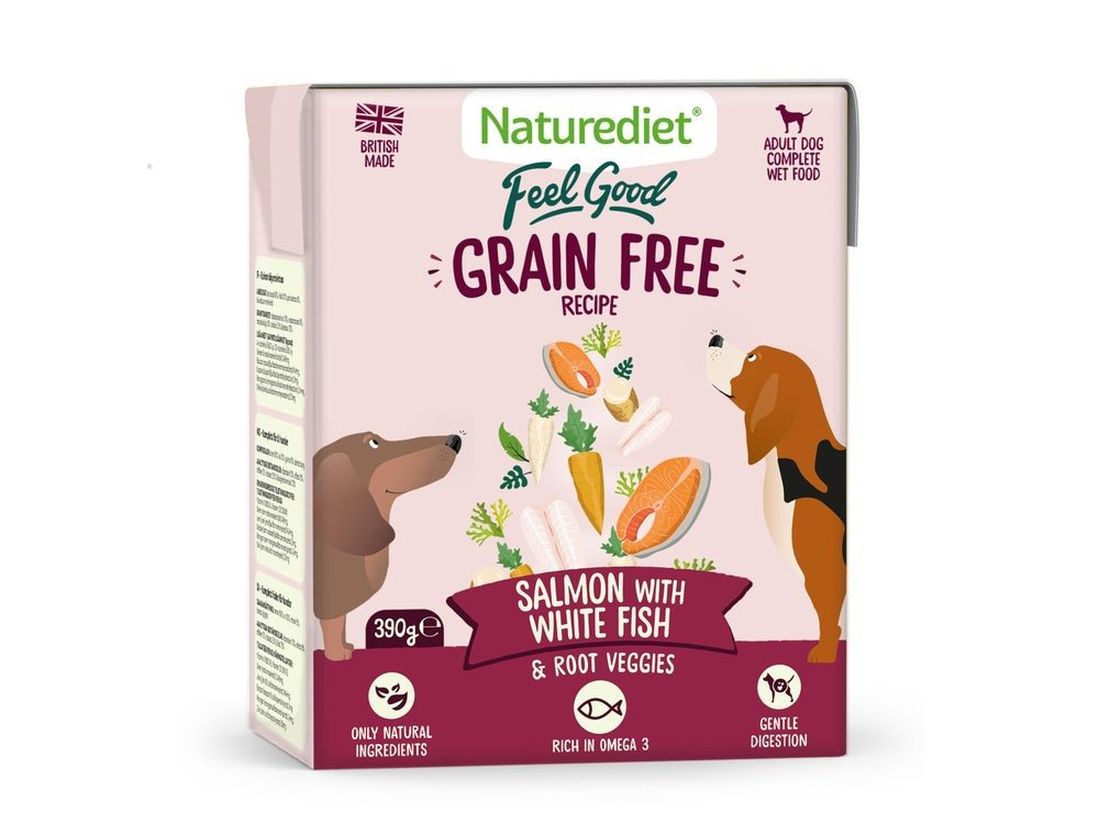Naturediet Grain Free Salmon 390g