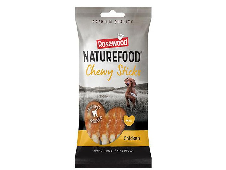 Naturefood Chicken Chewy Sticks Small 100g