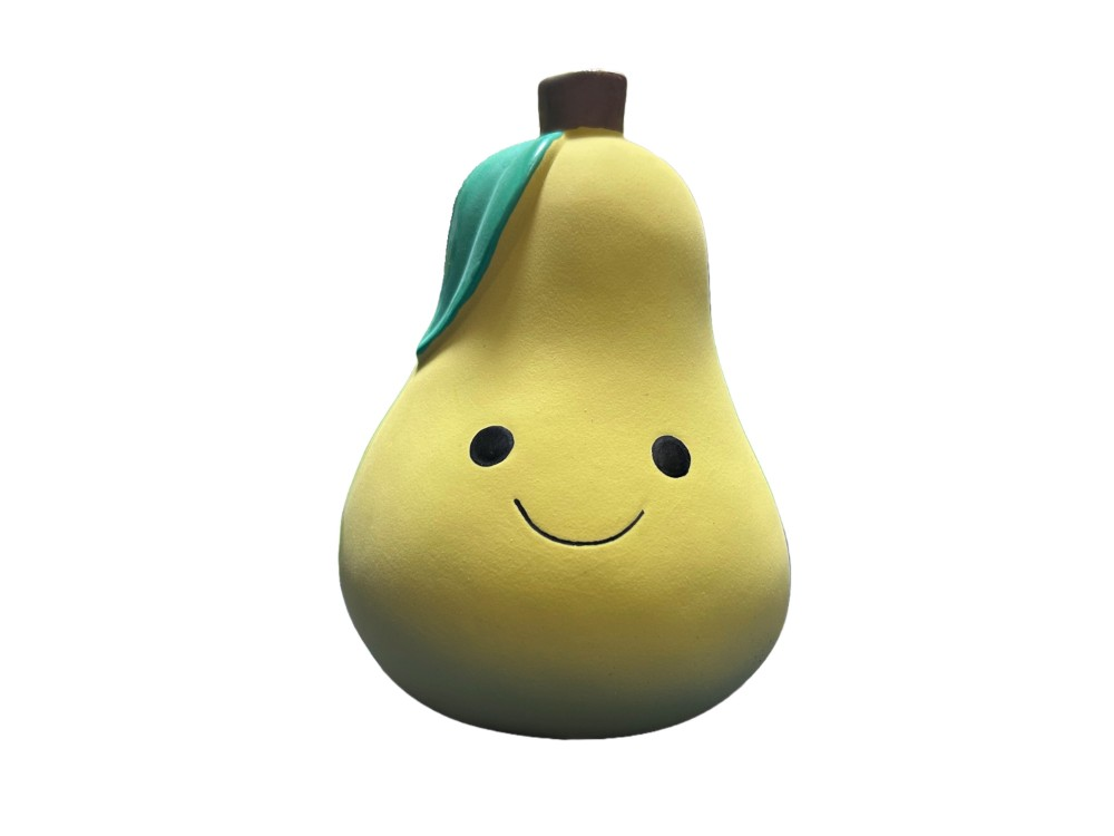 Pawise 4" Latex Pear Dog Toy
