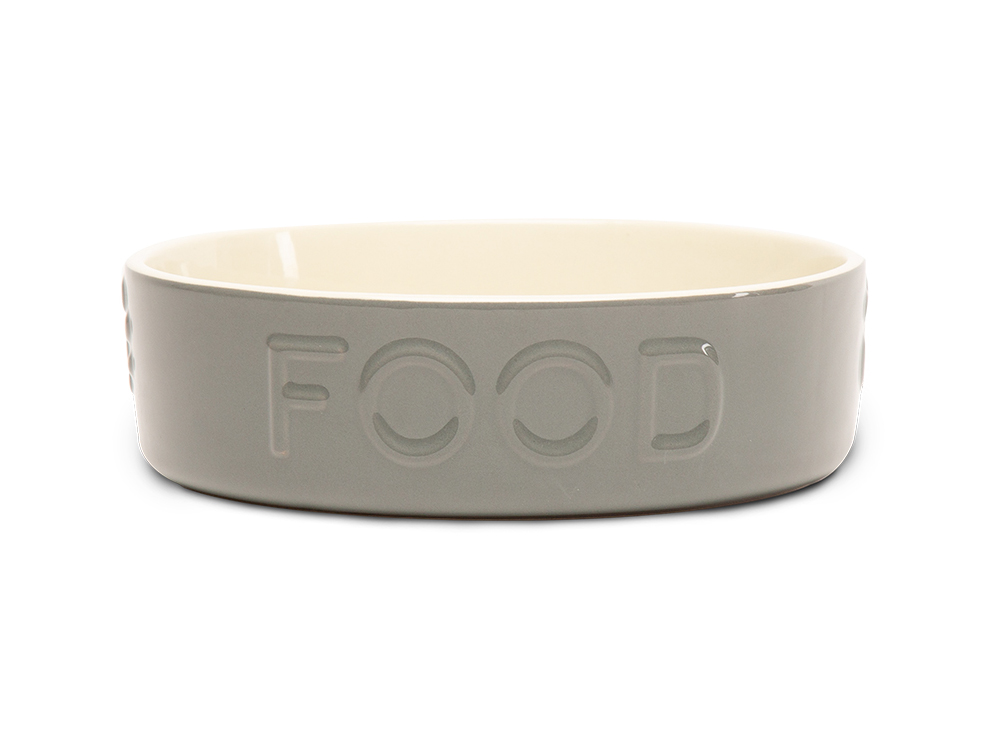 Scruffs Slow Feed Bowl 20cm Grey