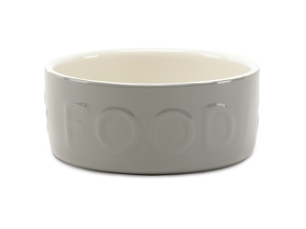 Scruffs Classic Food Bowl 19cm Grey