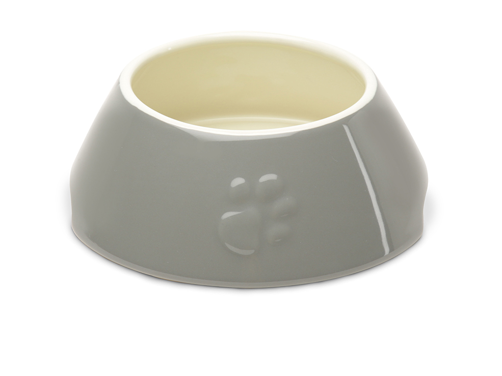 Scruffs Classic Spaniel Bowl 21cm Grey