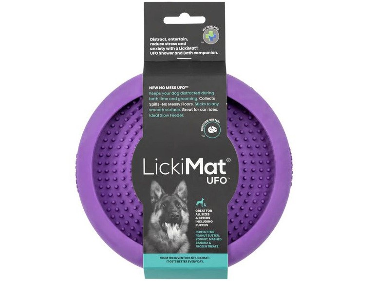 Lickimat Ufo Purple 16cm
