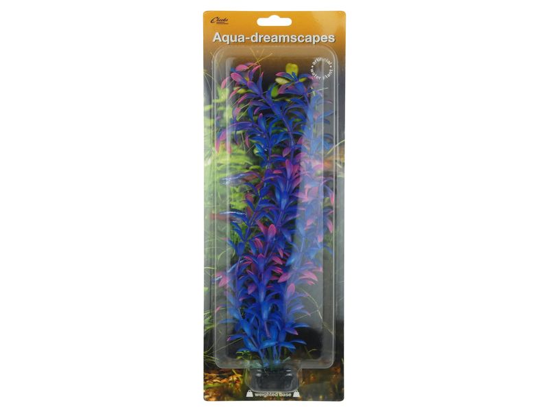 Purple Indian Swampweed 30cm Plastic Plant