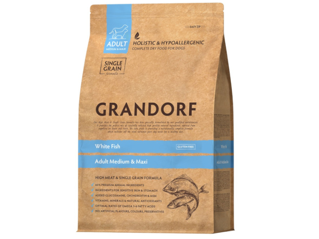 Grandorf Adult Medium & Maxi White Fish 3kg