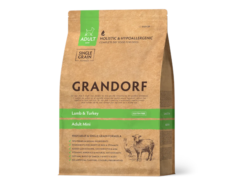 Grandorf Adult Mini Lamb & Turkey 8kg