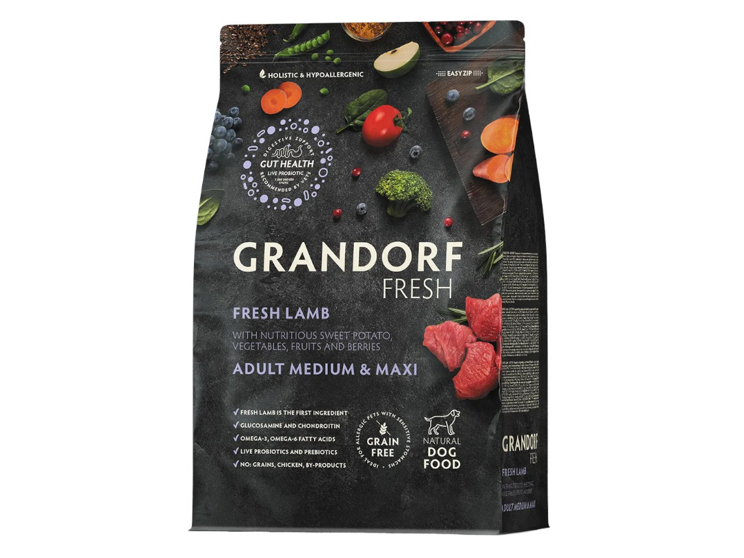 Grandorf GF Jr Medium & Maxi Fresh Lamb 3kg