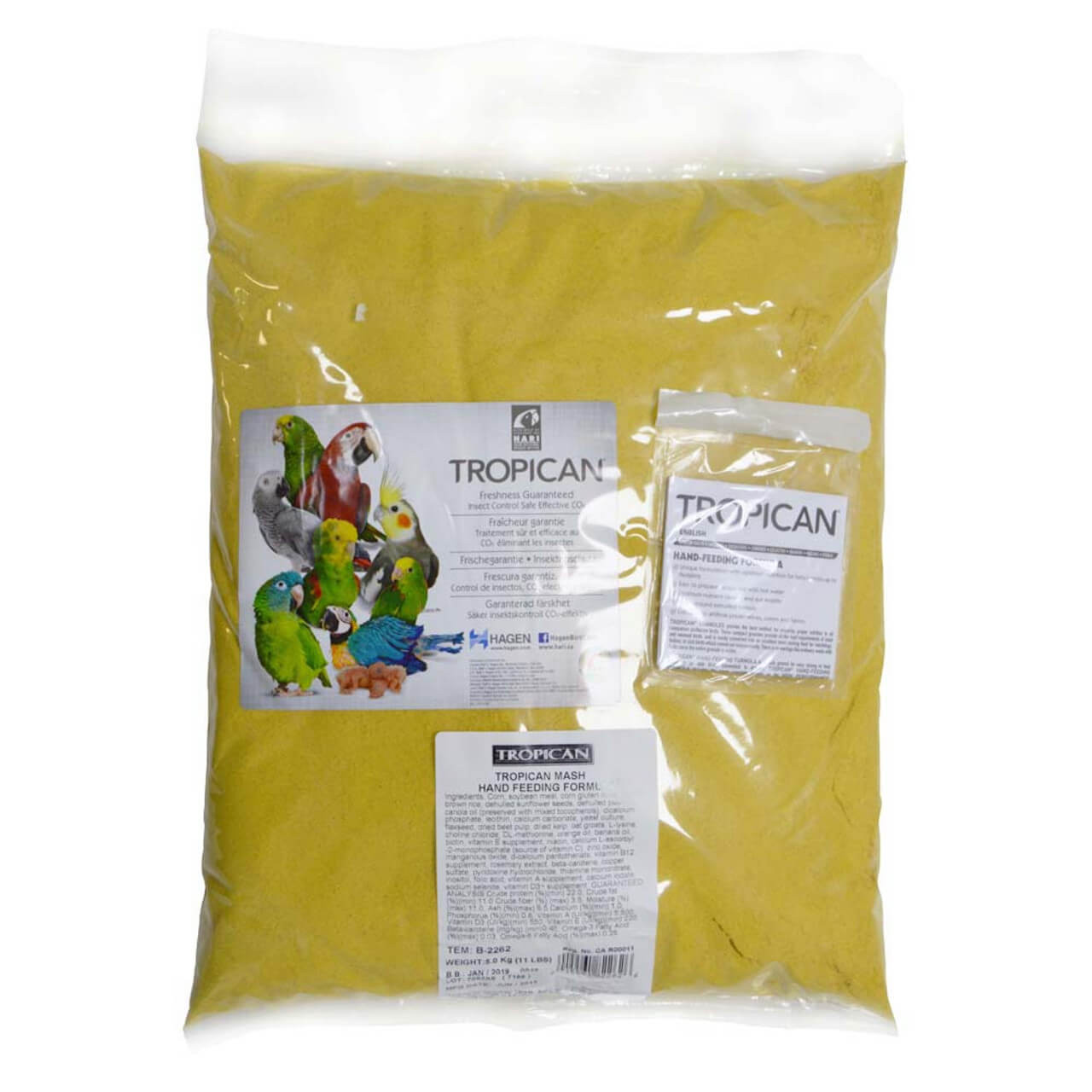 Hagen Hari Tropican Hand Rearing Formula 5kg