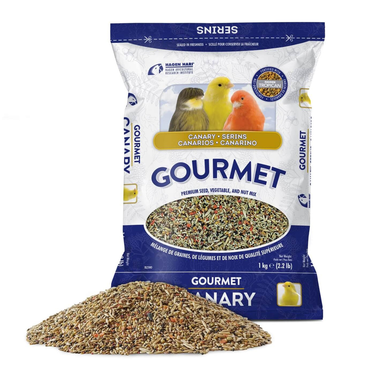 Hagen Gourmet Canary Food Seed Mix 1kg