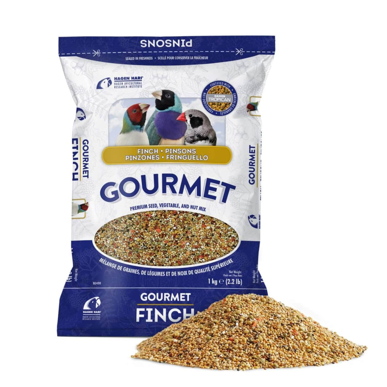 Hagen Gourmet Finch Food Seed Mix 1kg