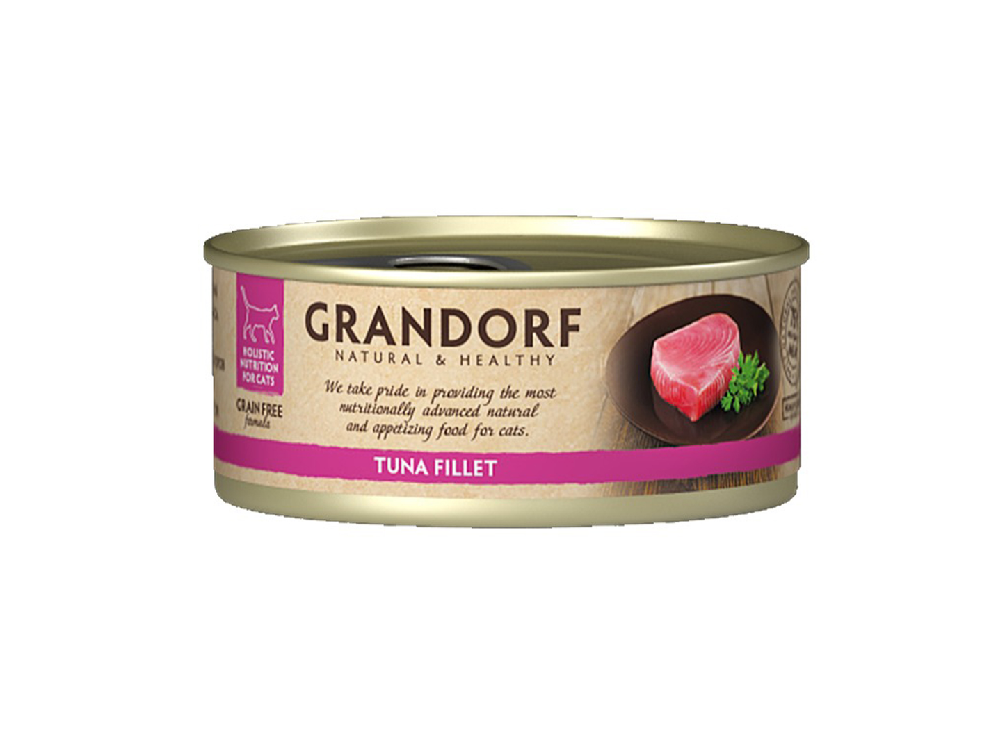 Grandorf Cat Tuna Fillet 70g Tin