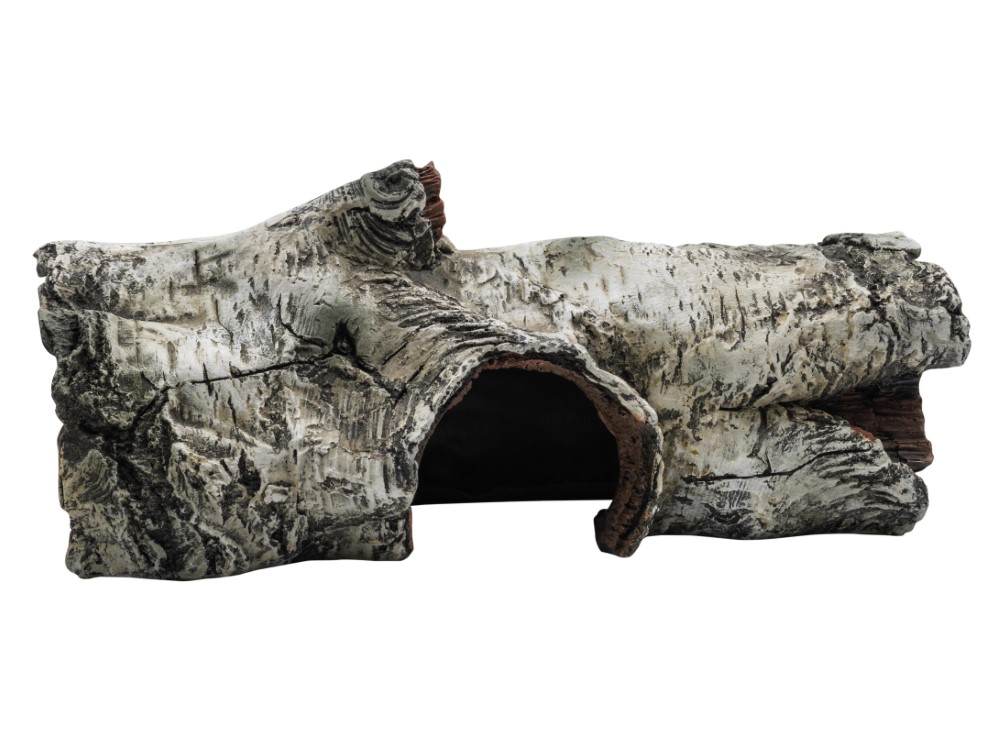 Prorep Birch Log Hide Large 31x13x13CM