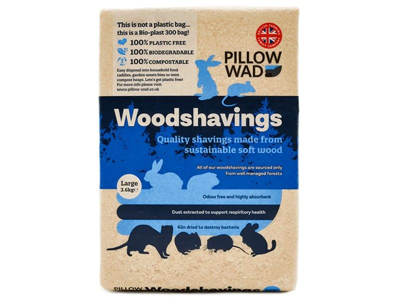 Pillow Wad Wood Shavings 3.6KG