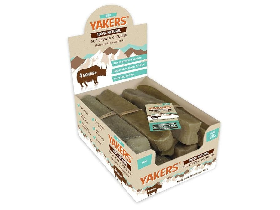 Yakers Mint Dog Chew Medium