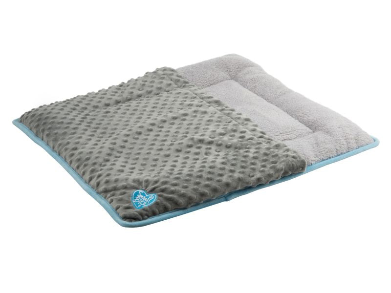 SMALL BITE FLAT PAD SNUGGLE POUCH BLUE