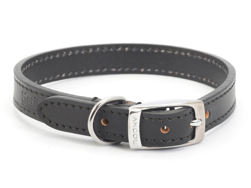 Sewn Lined Collar Black S1