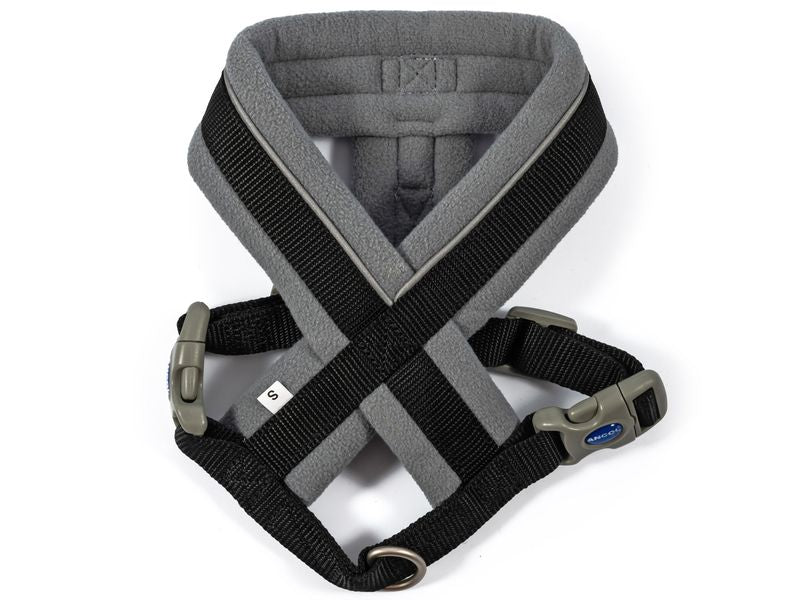 Viva Padded Harness Black Small