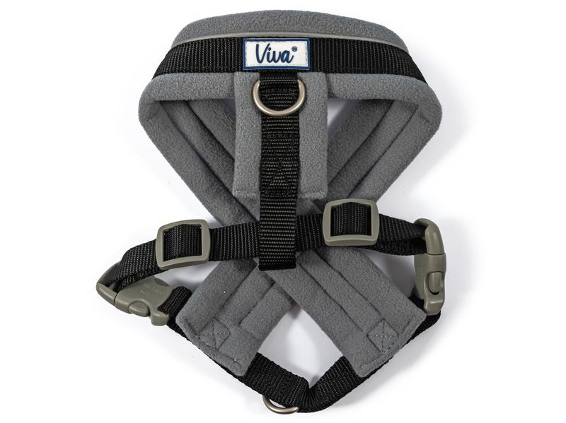 Viva Padded Harness Black Medium